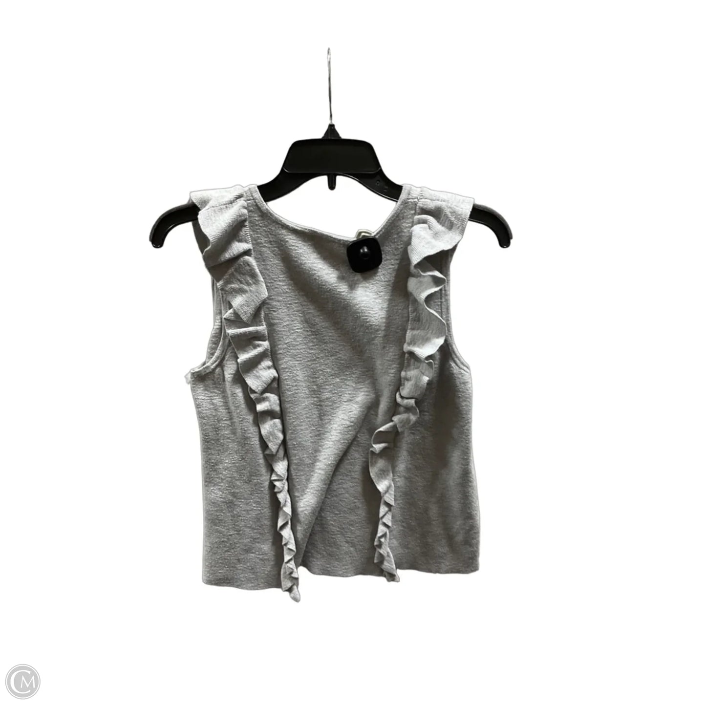 Top Sleeveless By Madewell In Grey, Size: M