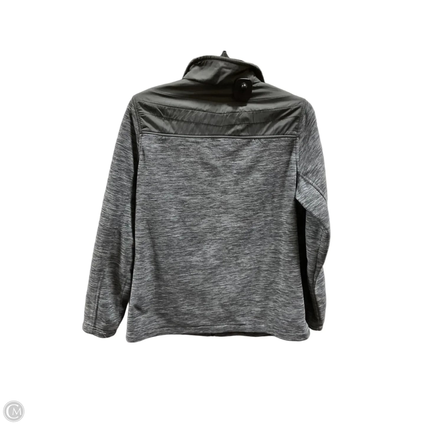 Athletic Jacket By New Balance In Grey, Size: M