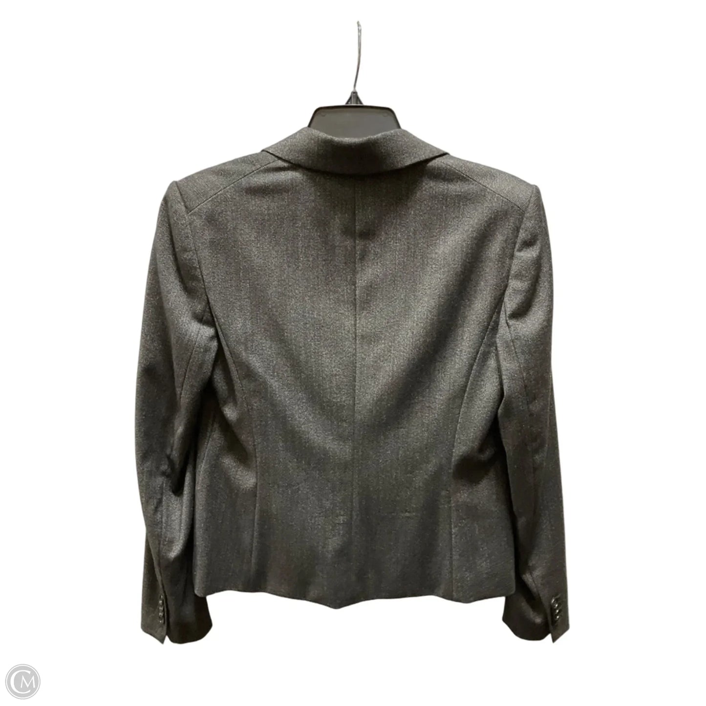 Blazer By Ann Taylor In Grey, Size: 6