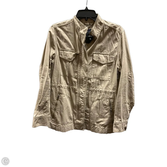 Jacket Utility By Gap In Tan, Size: M