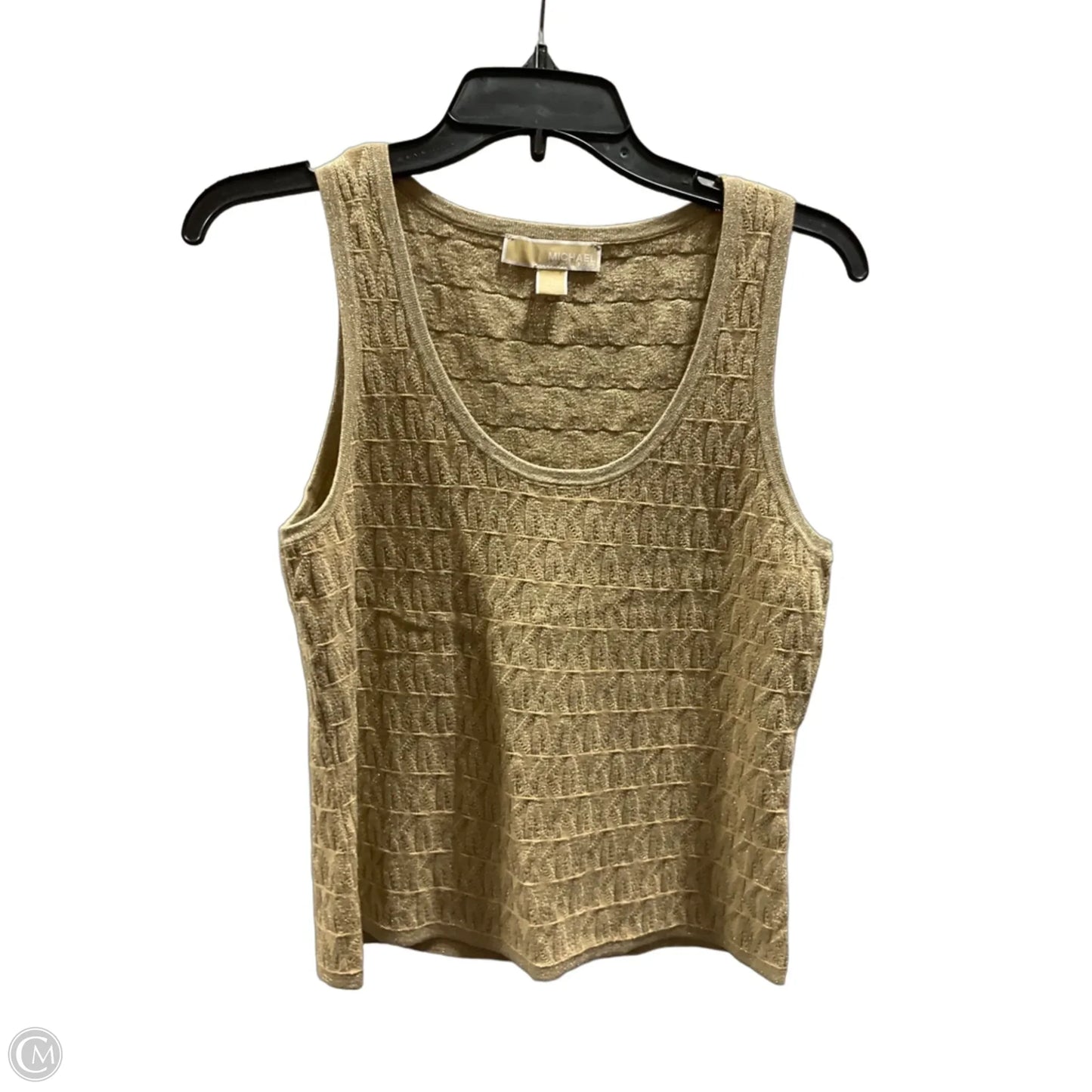 Top Sleeveless By Michael By Michael Kors In Gold, Size: S