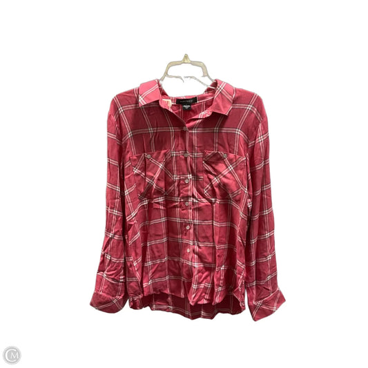 Blouse Long Sleeve By Sanctuary In Pink, Size: L