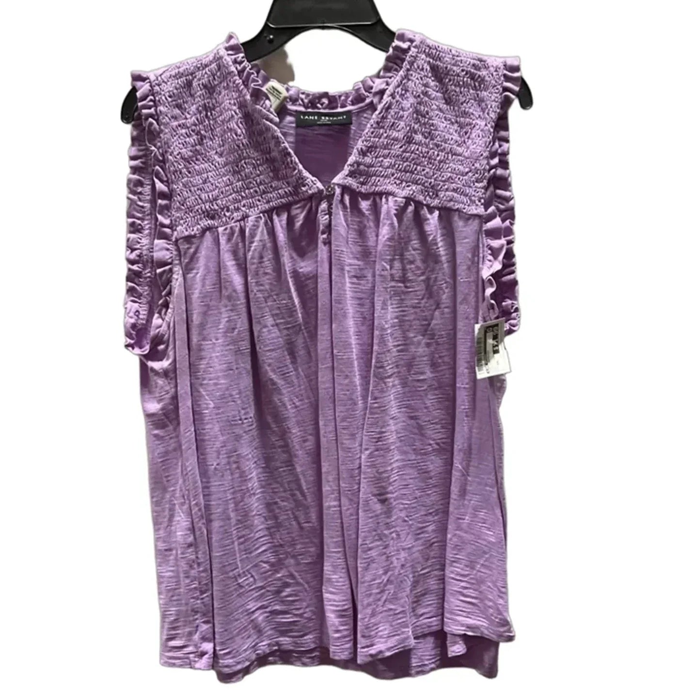 Top Sleeveless By Lane Bryant In Purple, Size: Xxl