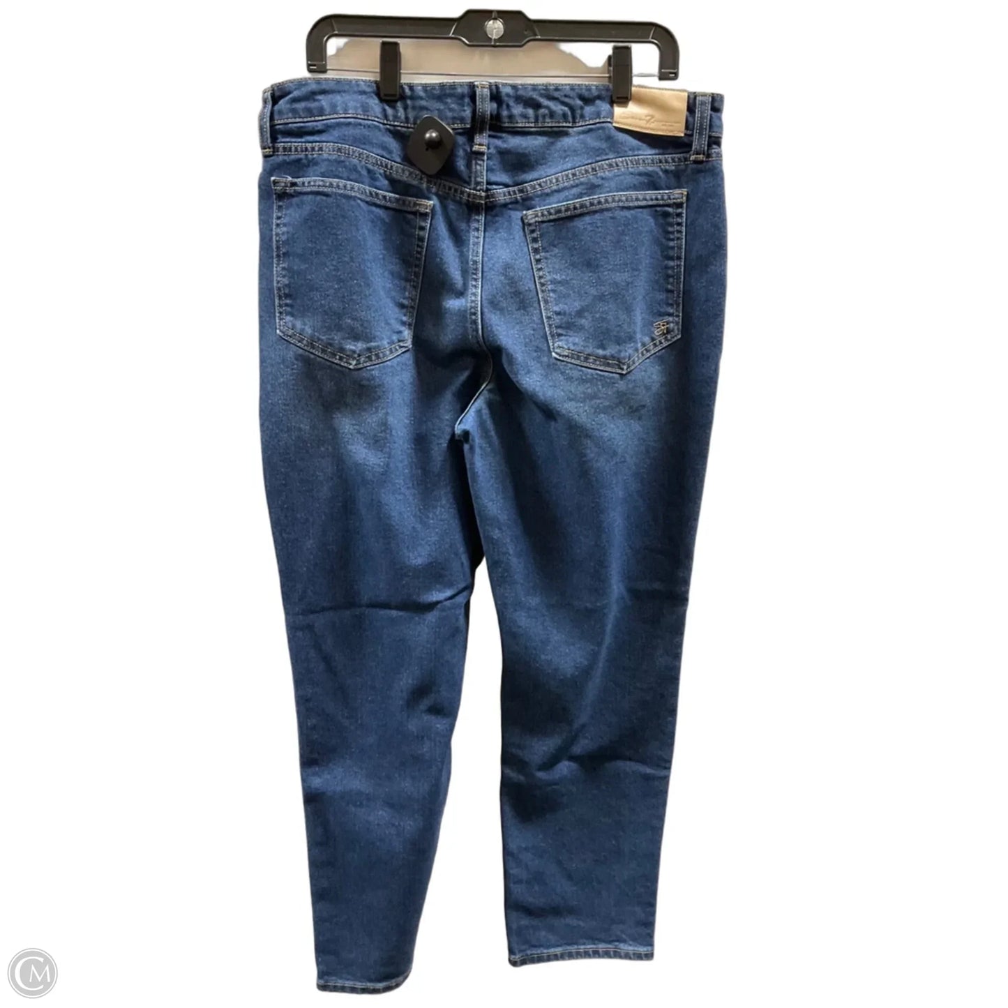 Jeans Straight By Seven 7 In Blue, Size: 14
