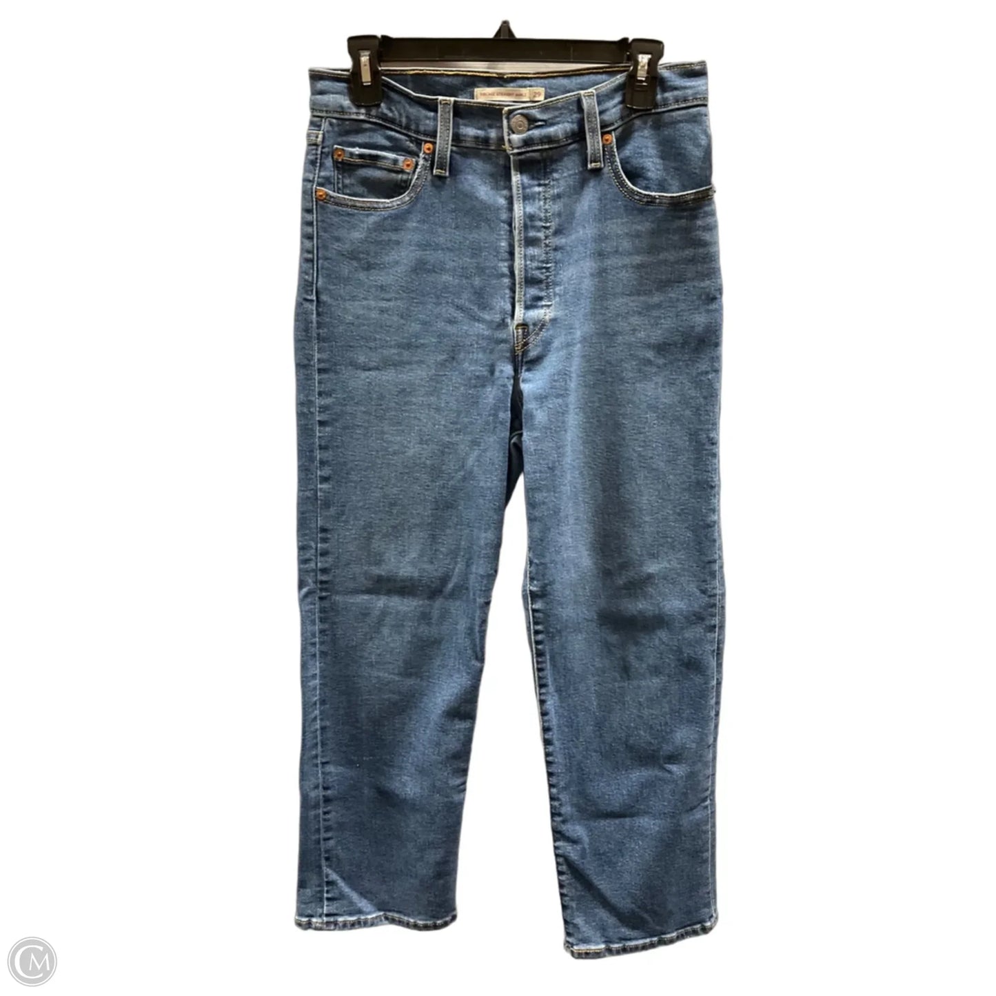 Jeans Straight By Levis In Blue, Size: 6