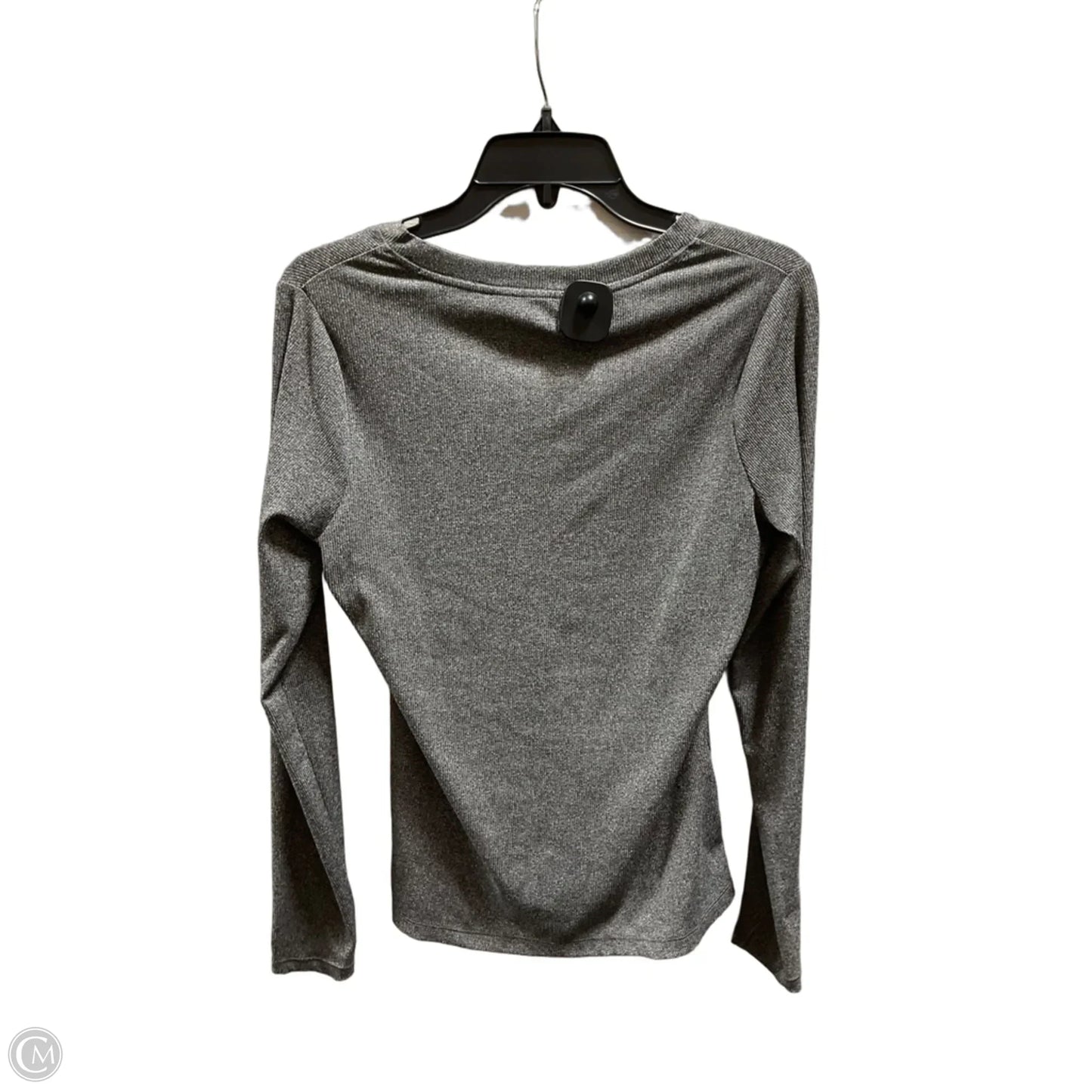 Athletic Top Long Sleeve Crewneck By Athleta In Grey, Size: M