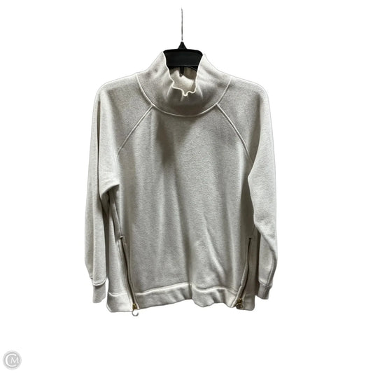 Athletic Top Long Sleeve Crewneck By Athleta In Cream, Size: S