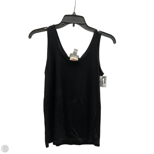 Top Sleeveless By Chicos In Black, Size: S