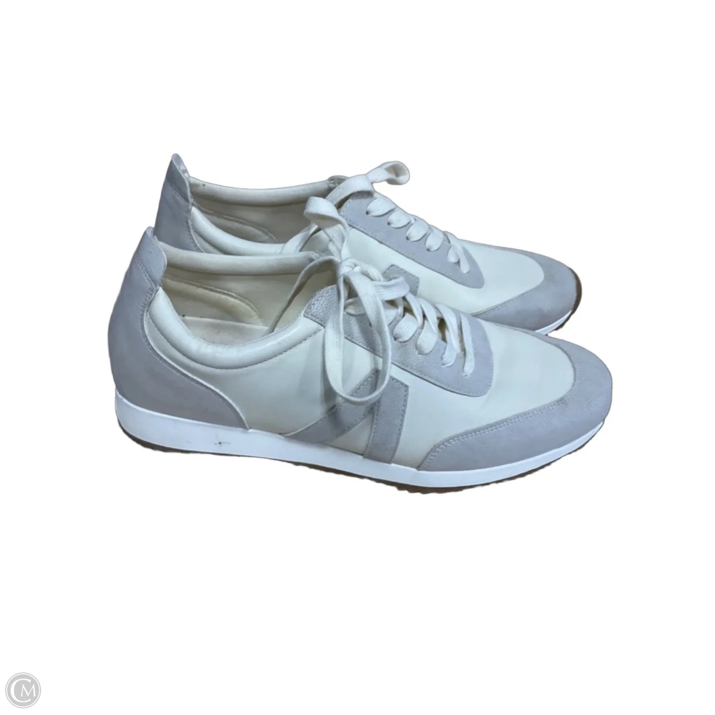 Shoes Sneakers By Mia In Cream, Size: 10