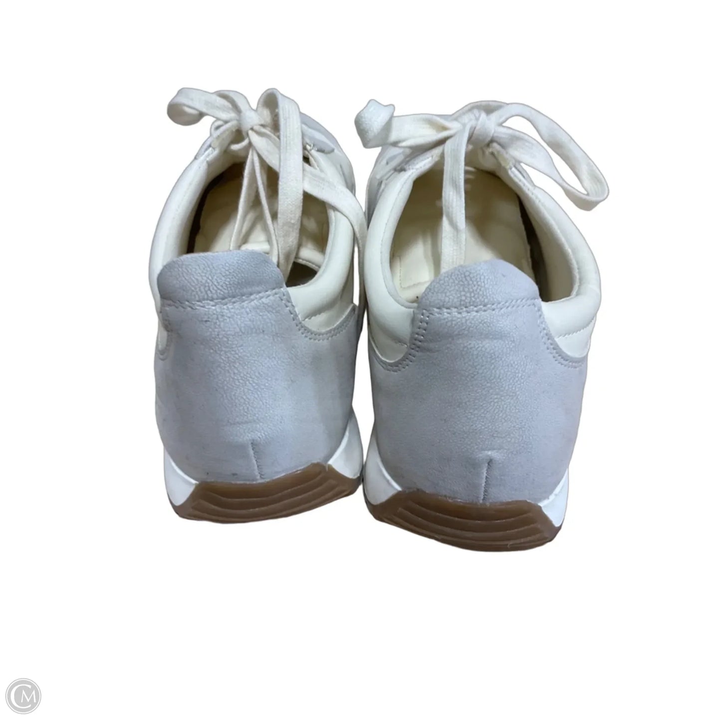 Shoes Sneakers By Mia In Cream, Size: 10