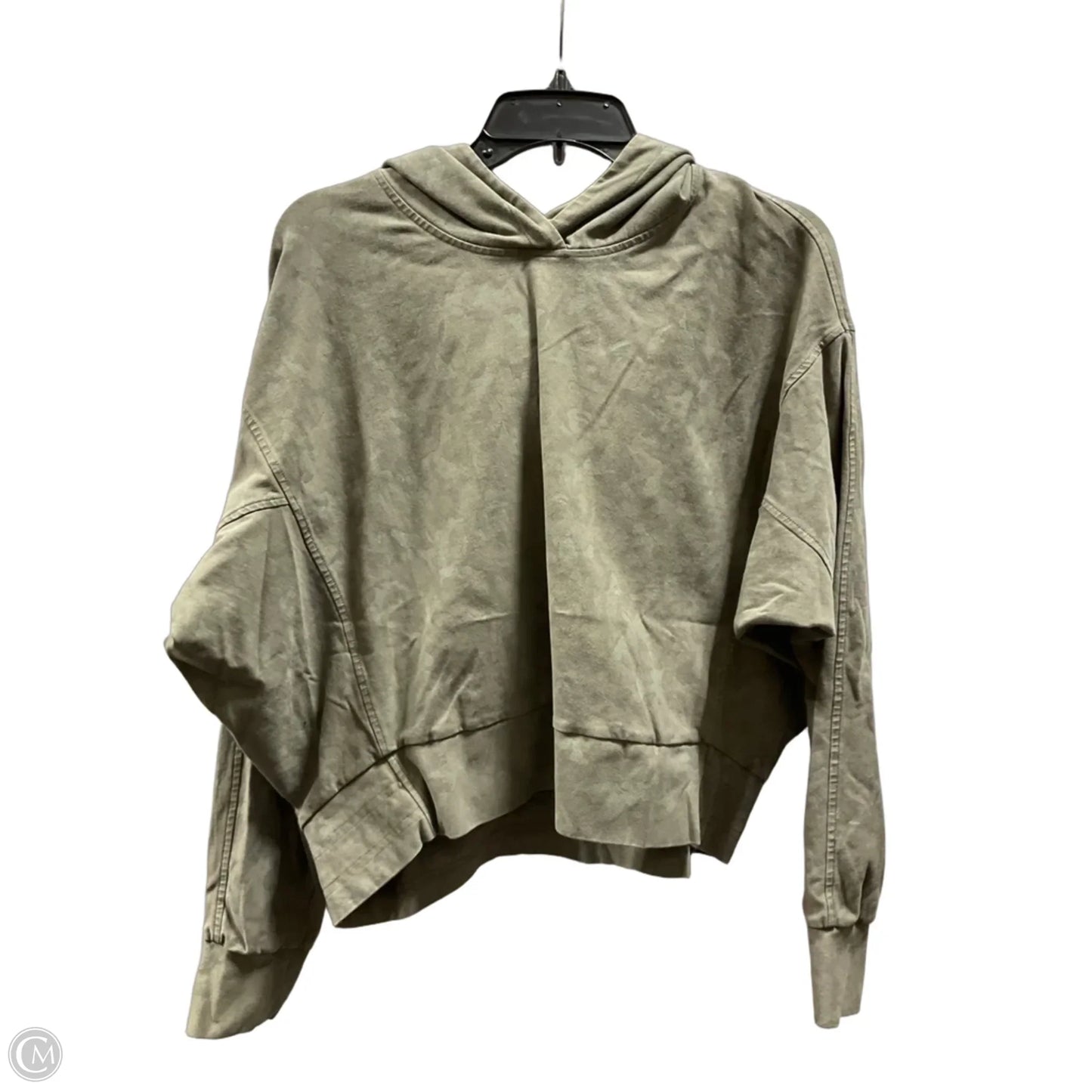 Sweatshirt Hoodie By Athleta In Camouflage Print, Size: L