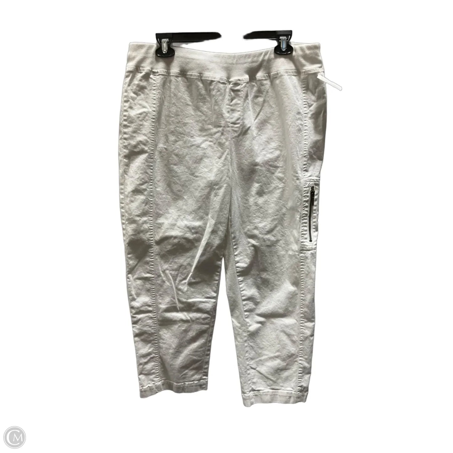 Pants Lounge By Zenergy By Chicos In White, Size: L