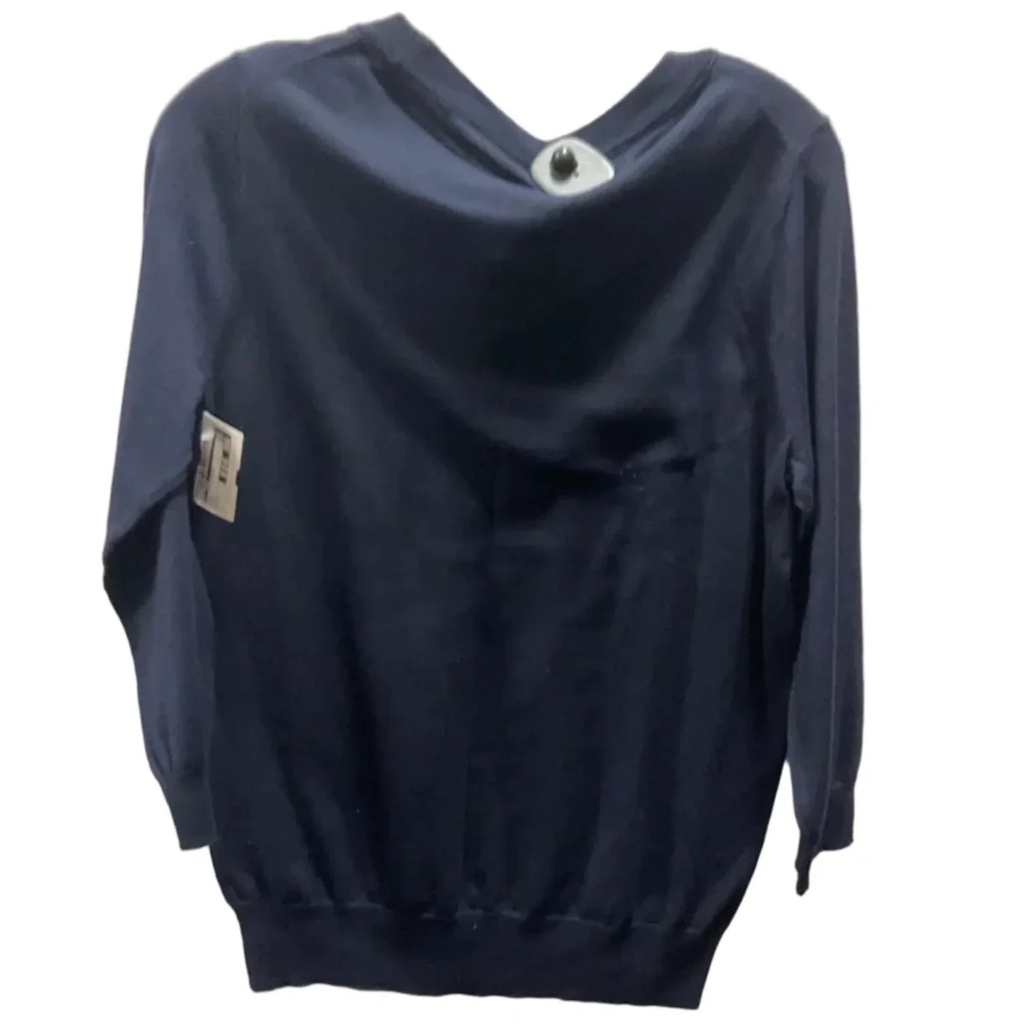 Top 3/4 Sleeve By J. Crew In Navy, Size: M