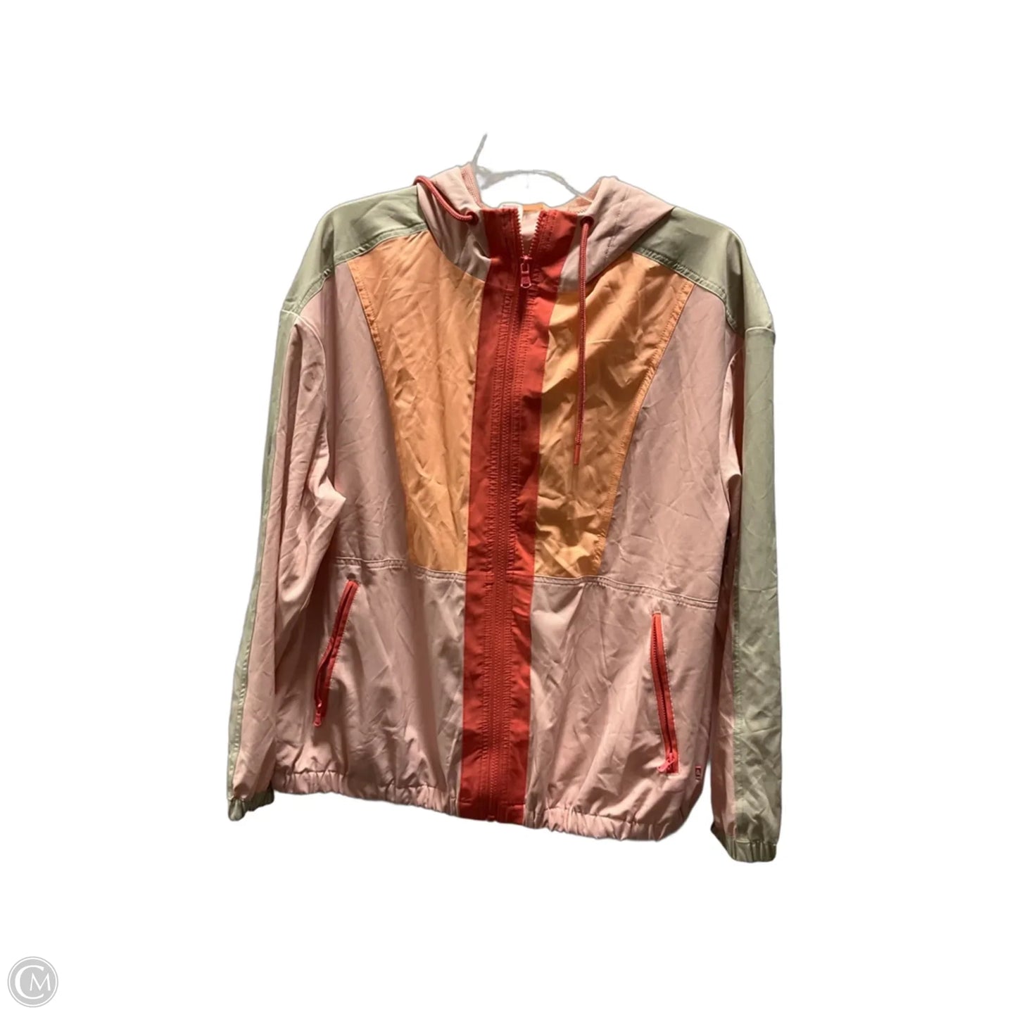 Jacket Windbreaker By Lou And Grey In Pink, Size: M
