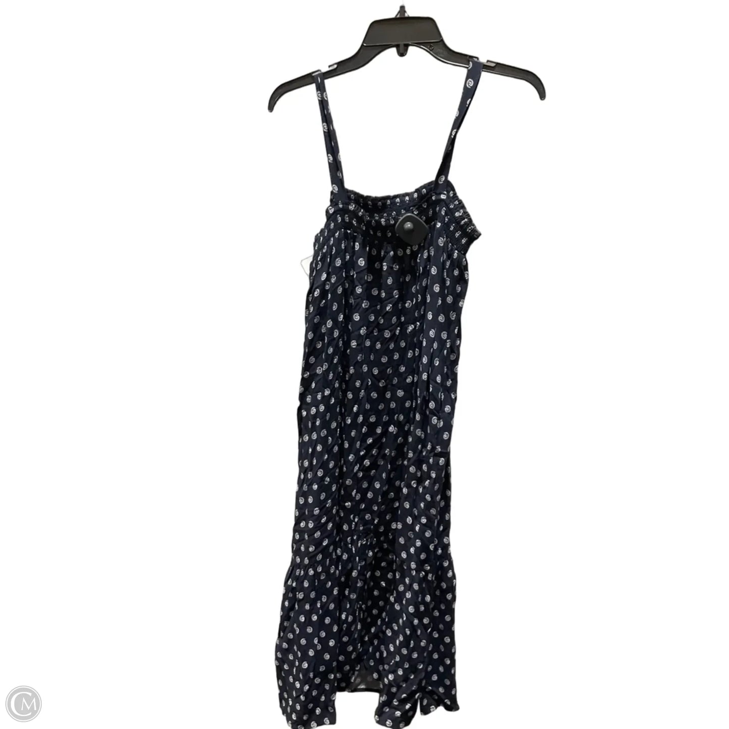 Dress Casual Midi By Loft In Navy, Size: M