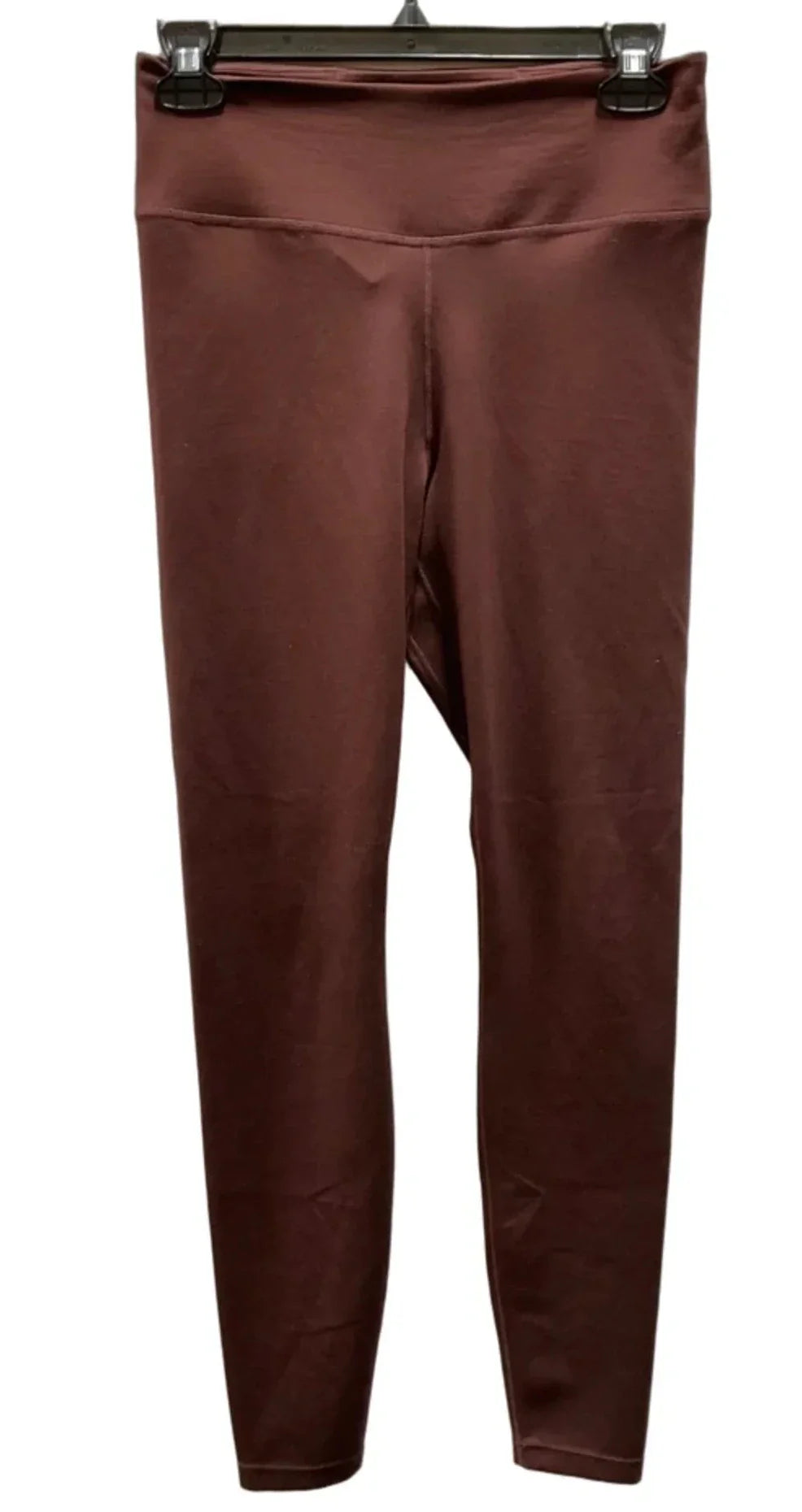 Athletic Leggings By Nike In Maroon, Size: M