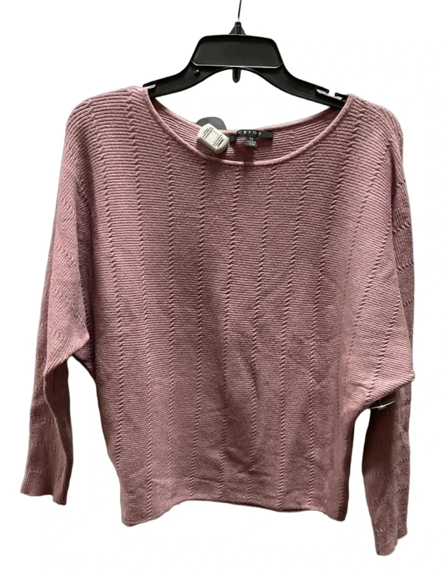 Top Long Sleeve By Cyrus In Purple, Size: Xs