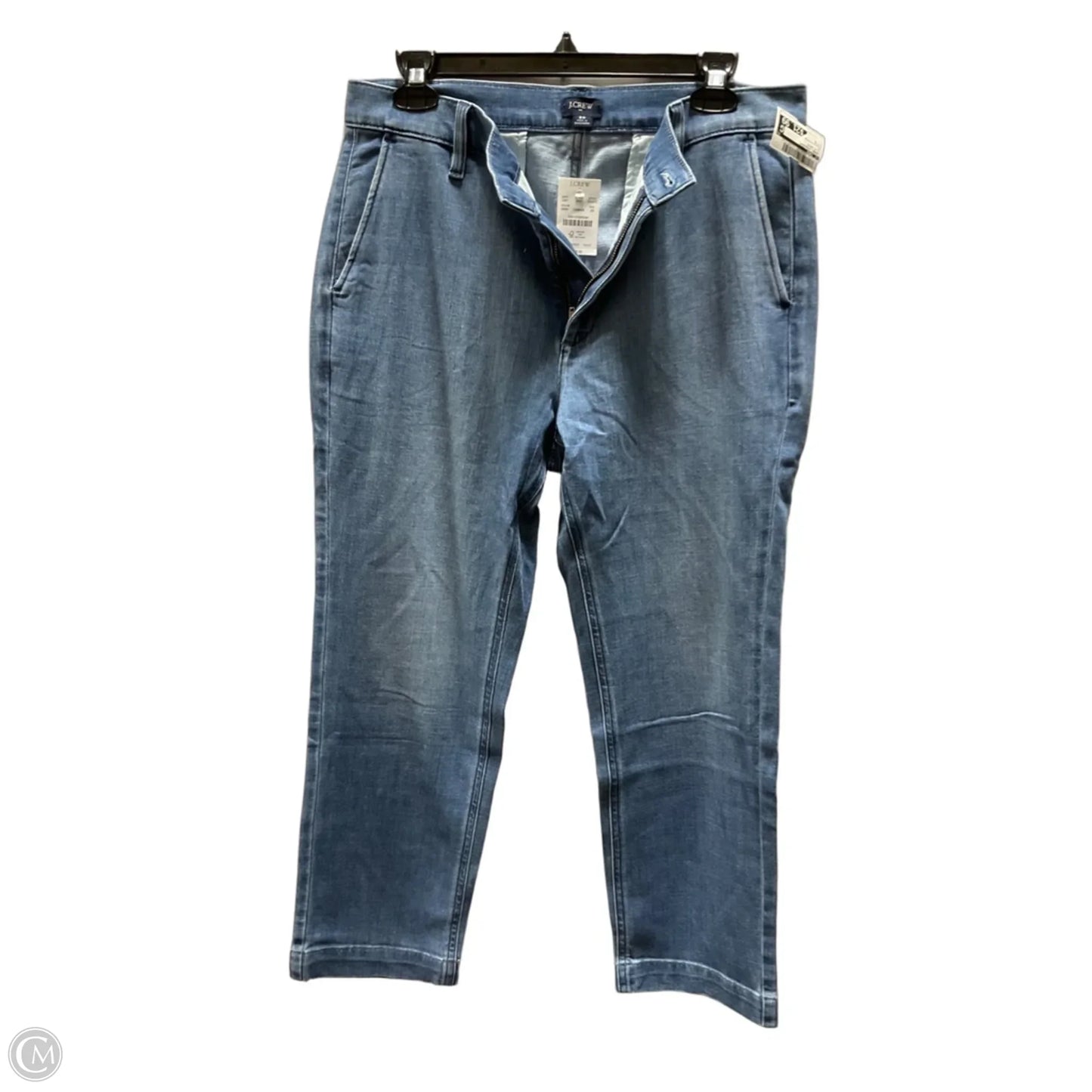 Jeans Straight By J. Crew In Blue Denim, Size: 6