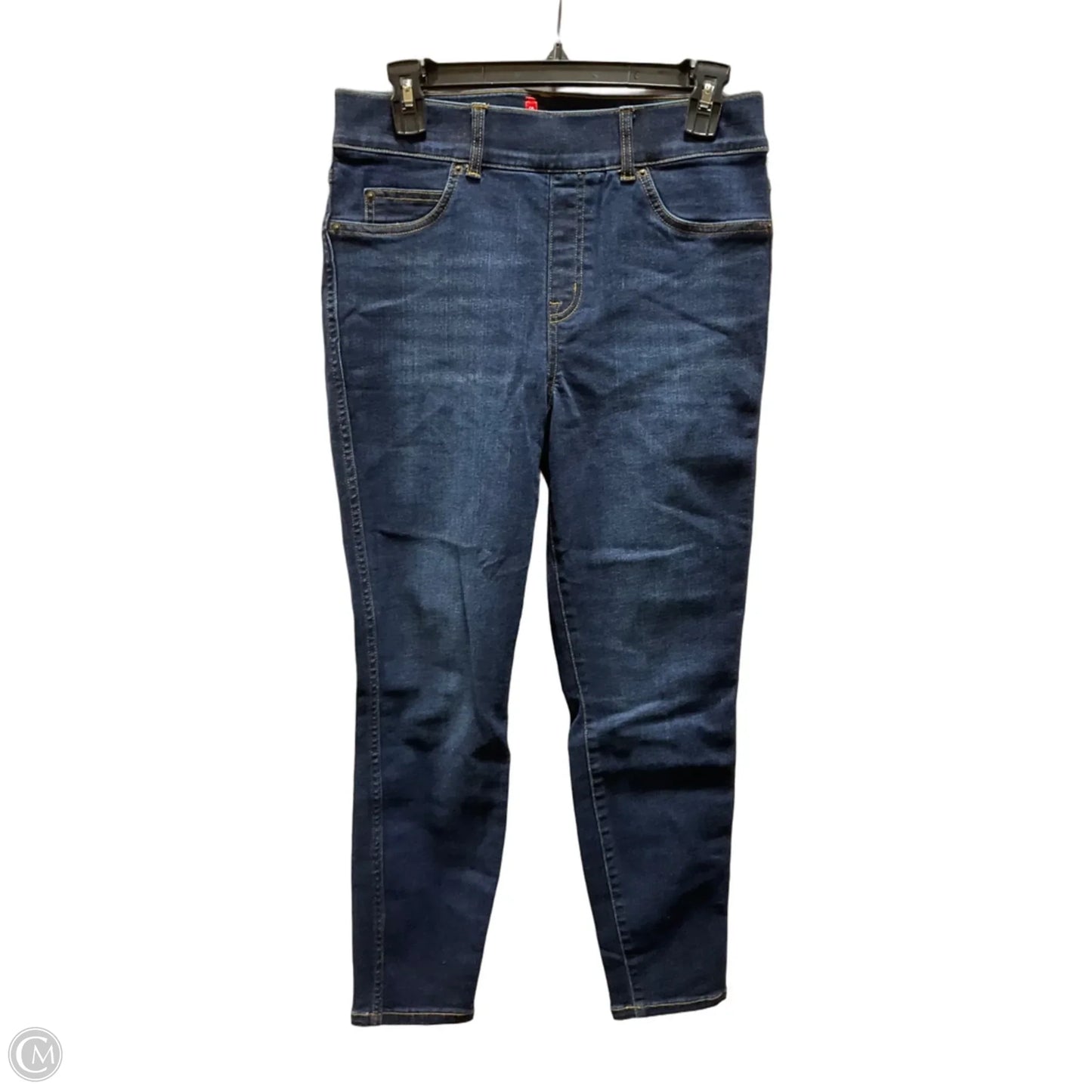 Jeans Skinny By Spanx In Blue Denim, Size: M