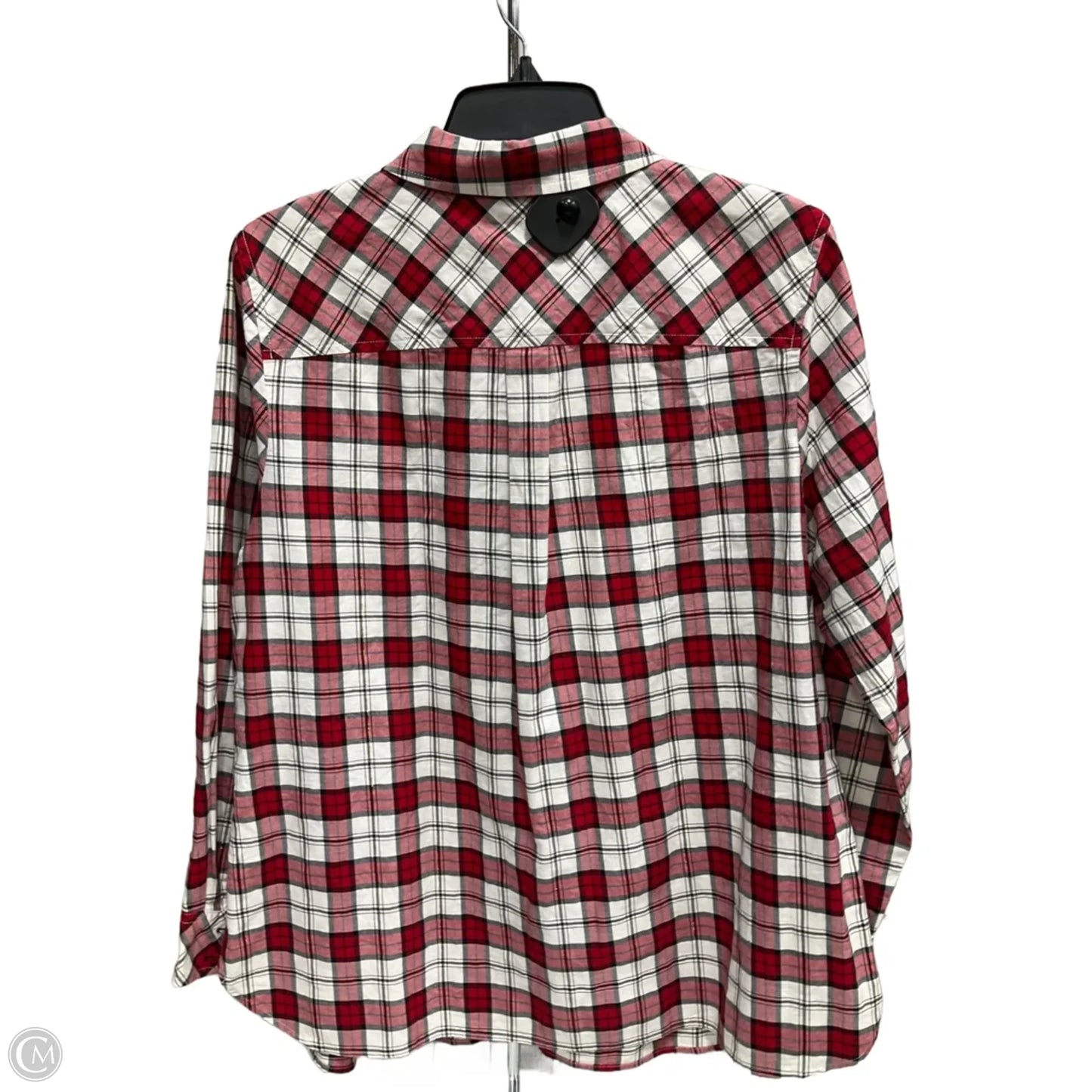 Blouse Long Sleeve By Talbots In Red, Size: 1x