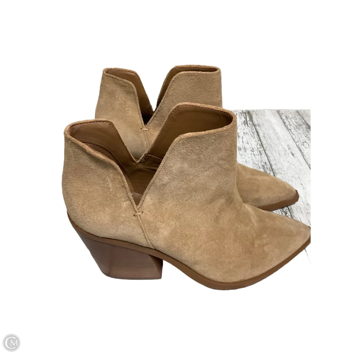 Shoes Heels Block By Gianni Bini In Beige, Size: 8