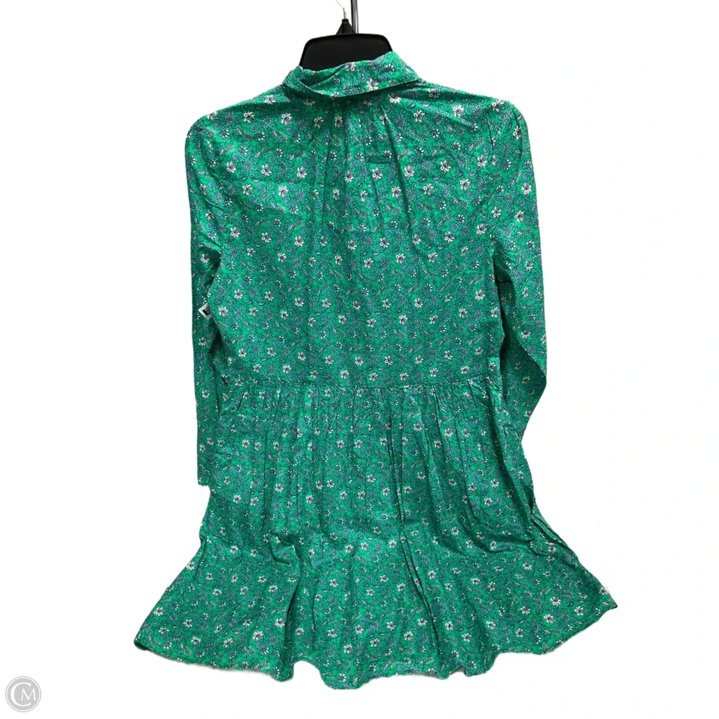 Blouse Long Sleeve By J. Crew In Green, Size: S