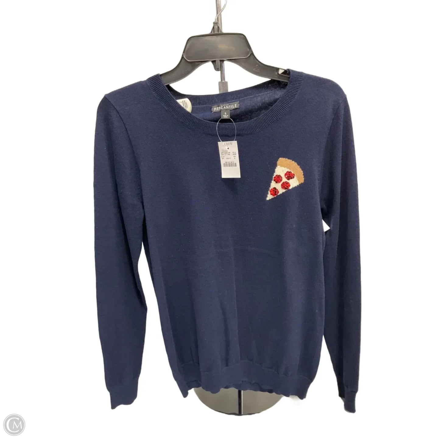 Top Long Sleeve By J. Crew In Blue, Size: S