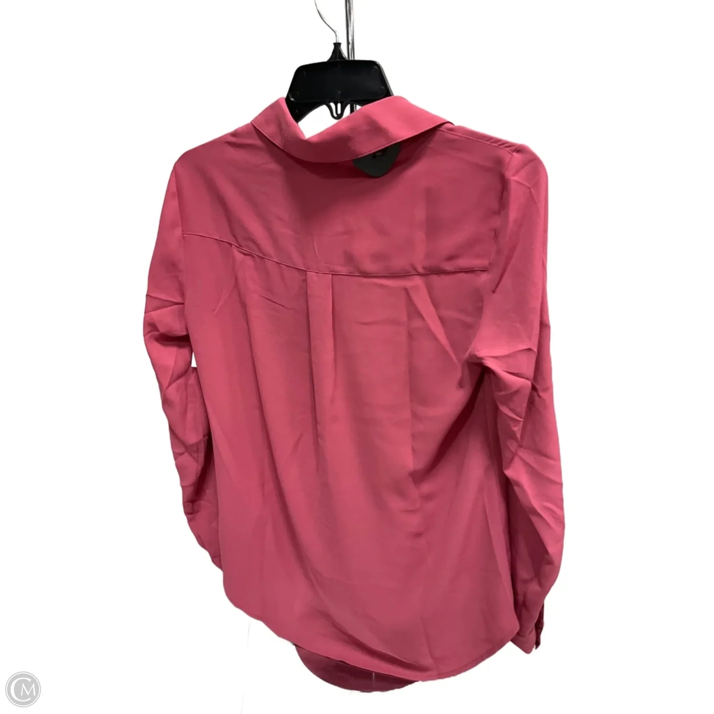Top Long Sleeve By Express In Pink, Size: Xs