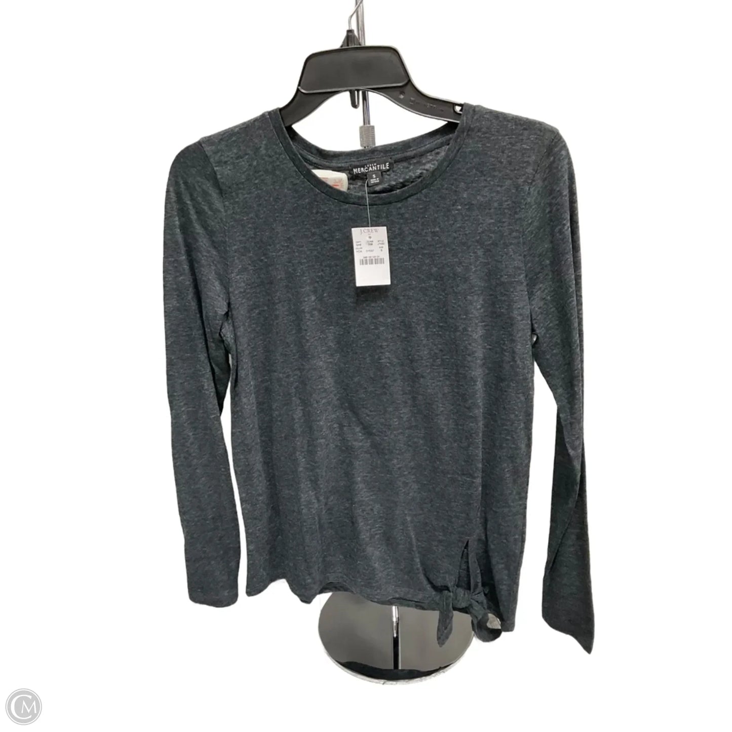 Top Long Sleeve By J. Crew In Grey, Size: S