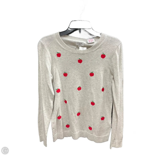 Top Long Sleeve By J. Crew In Grey, Size: S