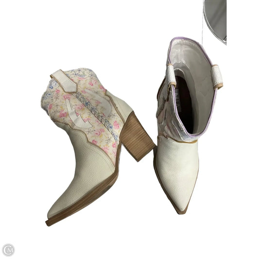 Boots Western By Mia In White, Size: 8