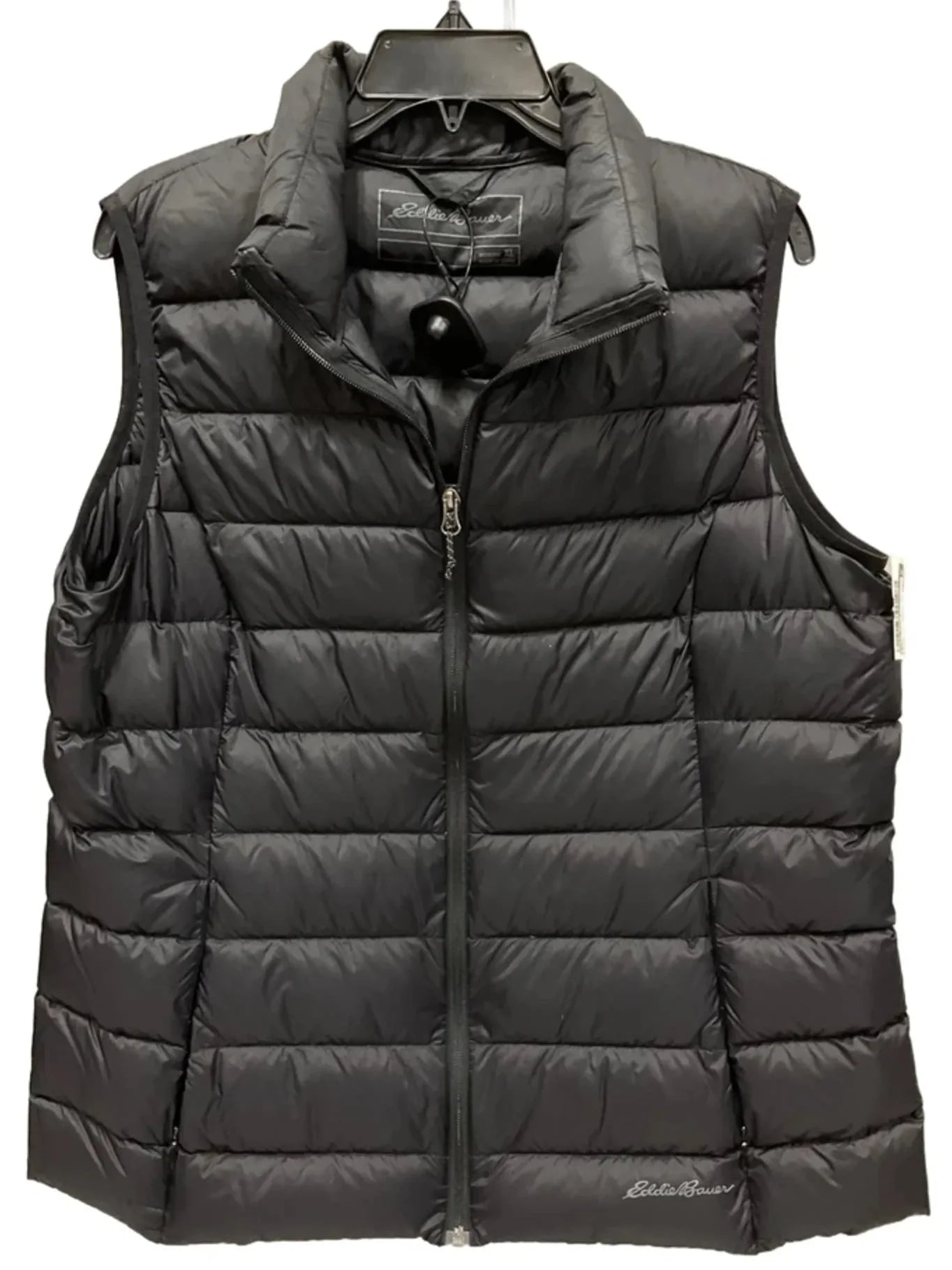 Vest Puffer & Quilted By Eddie Bauer In Black, Size: Xl