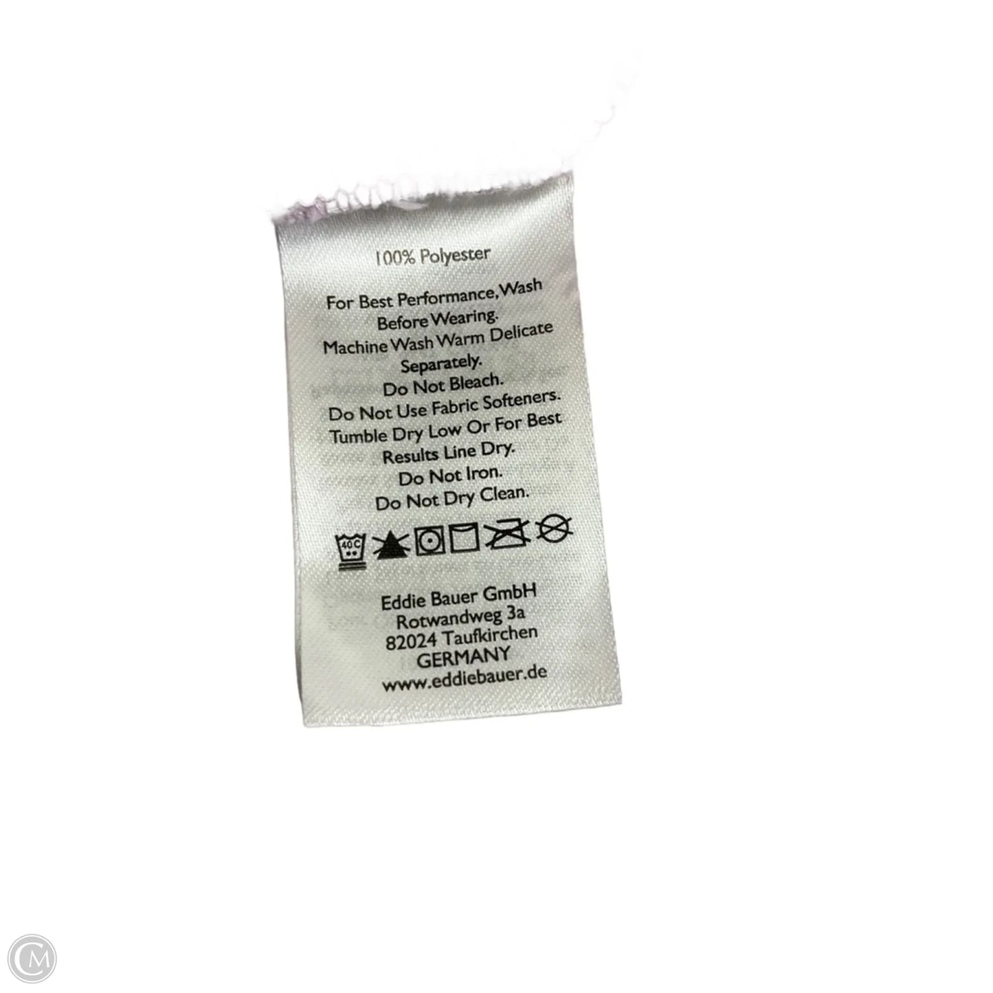 Jacket Fleece By Eddie Bauer In Purple, Size: Xl