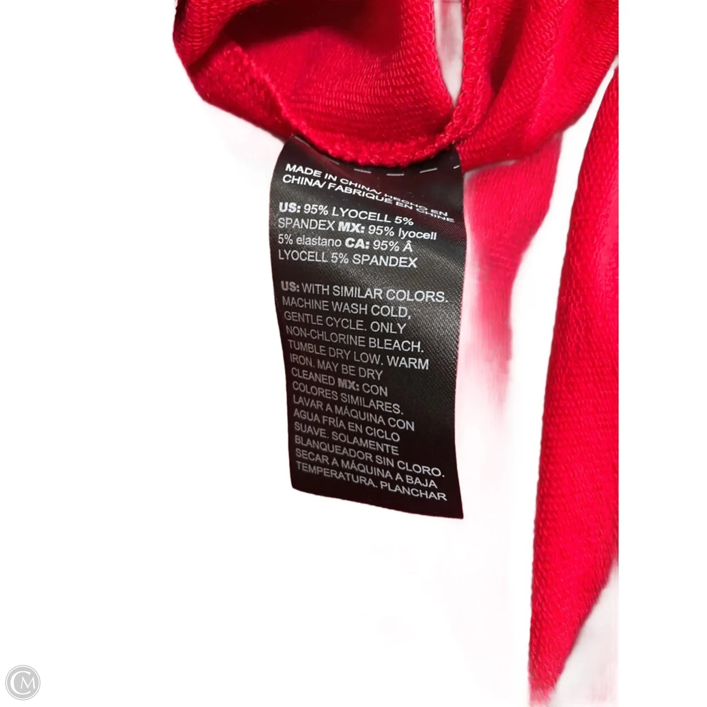 Top Long Sleeve By Chicos In Red, Size: Xxl