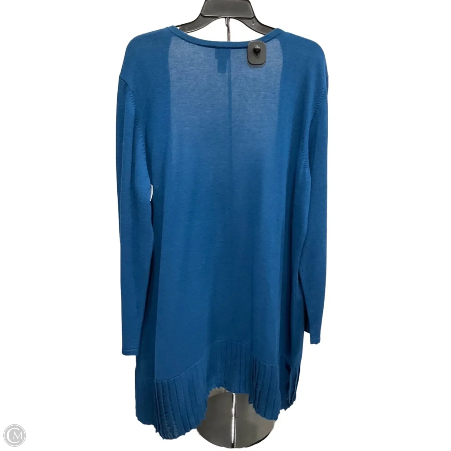 Cardigan By Chicos In Blue, Size: Xxl