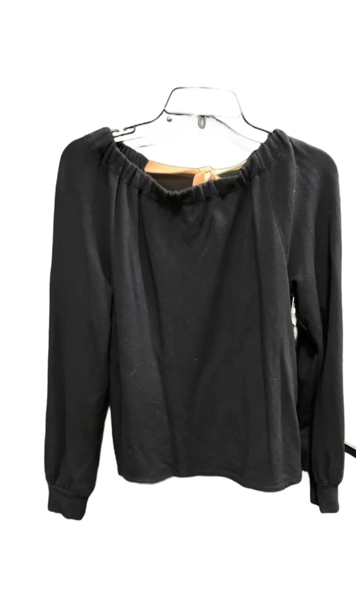 Top Long Sleeve By Sundry In Black, Size: S