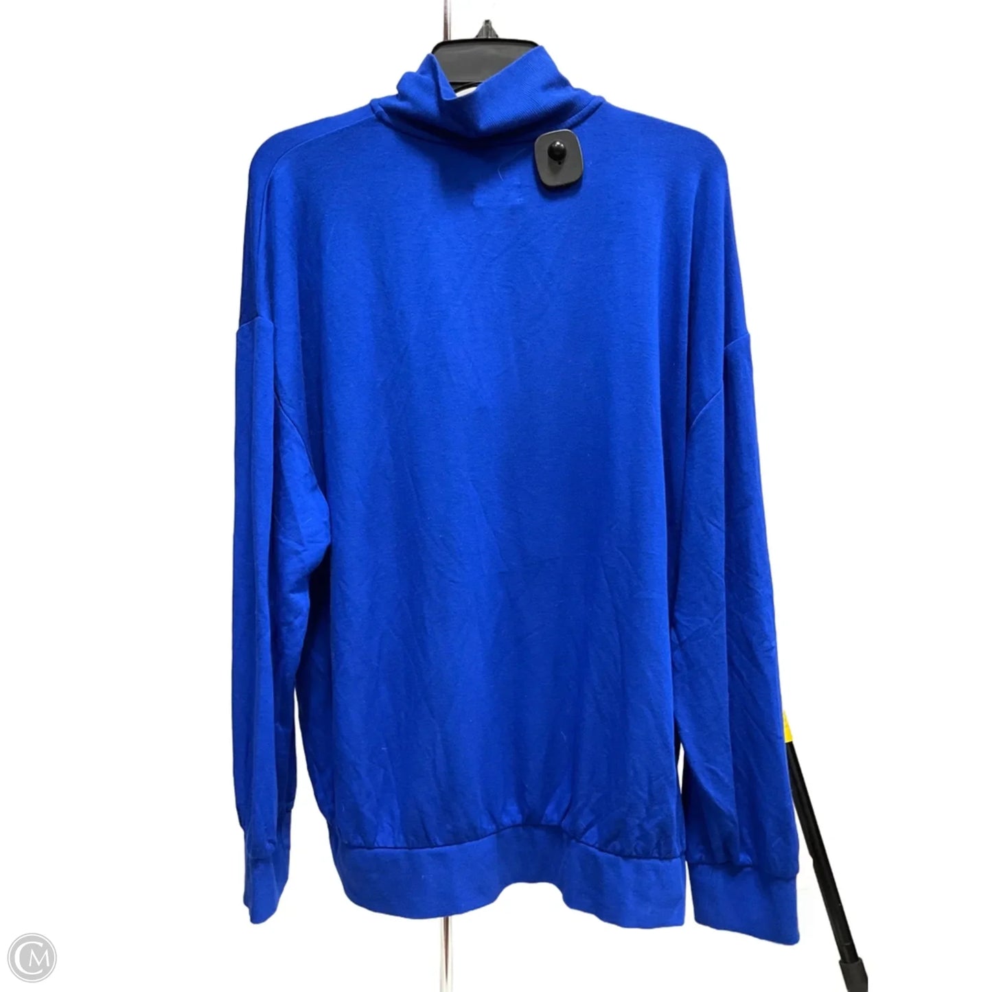 Athletic Jacket By Lou And Grey In Blue, Size: Xxl