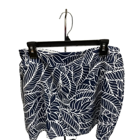 Athletic Skort By Fila In Blue, Size: Xl