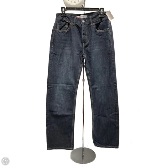 Jeans Boot Cut By Levis In Blue Denim, Size: 10