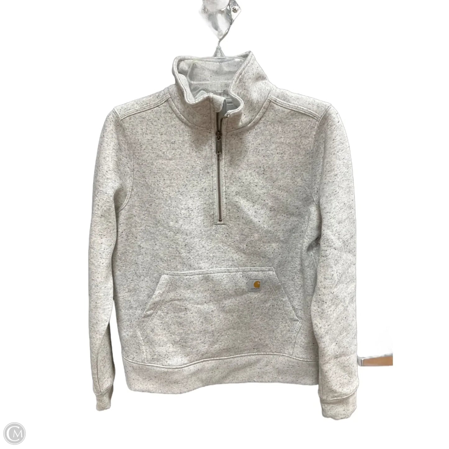 Sweatshirt Collar By Carhartt In Grey, Size: S