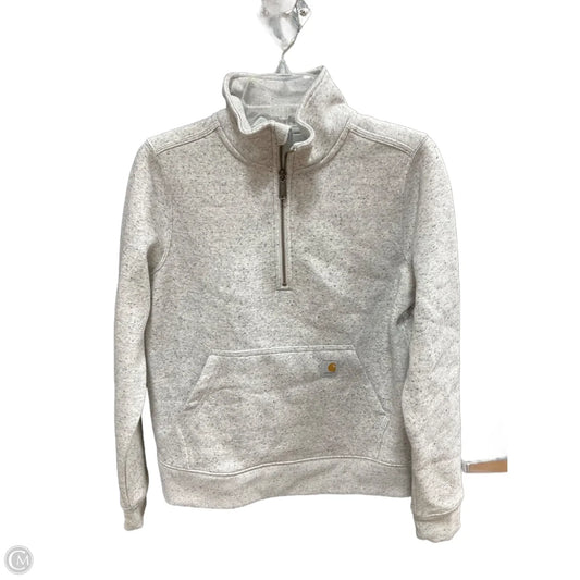 Sweatshirt Collar By Carhartt In Grey, Size: S