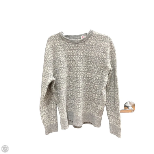 Top Long Sleeve By J. Crew In Grey, Size: L