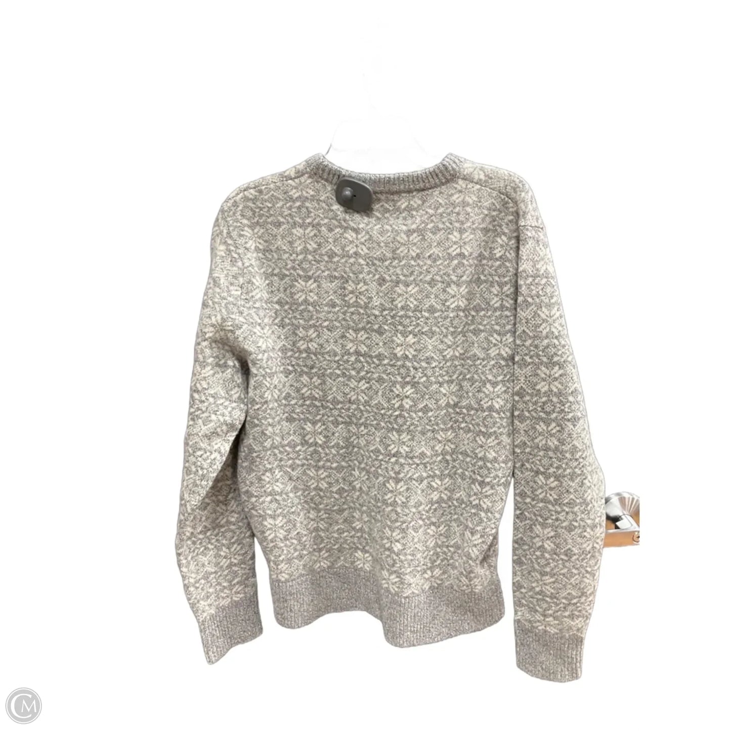 Top Long Sleeve By J. Crew In Grey, Size: L