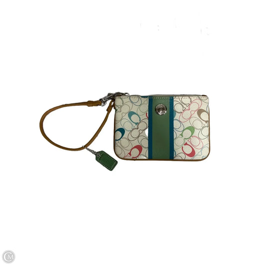 Wristlet Designer By Coach, Size: Small