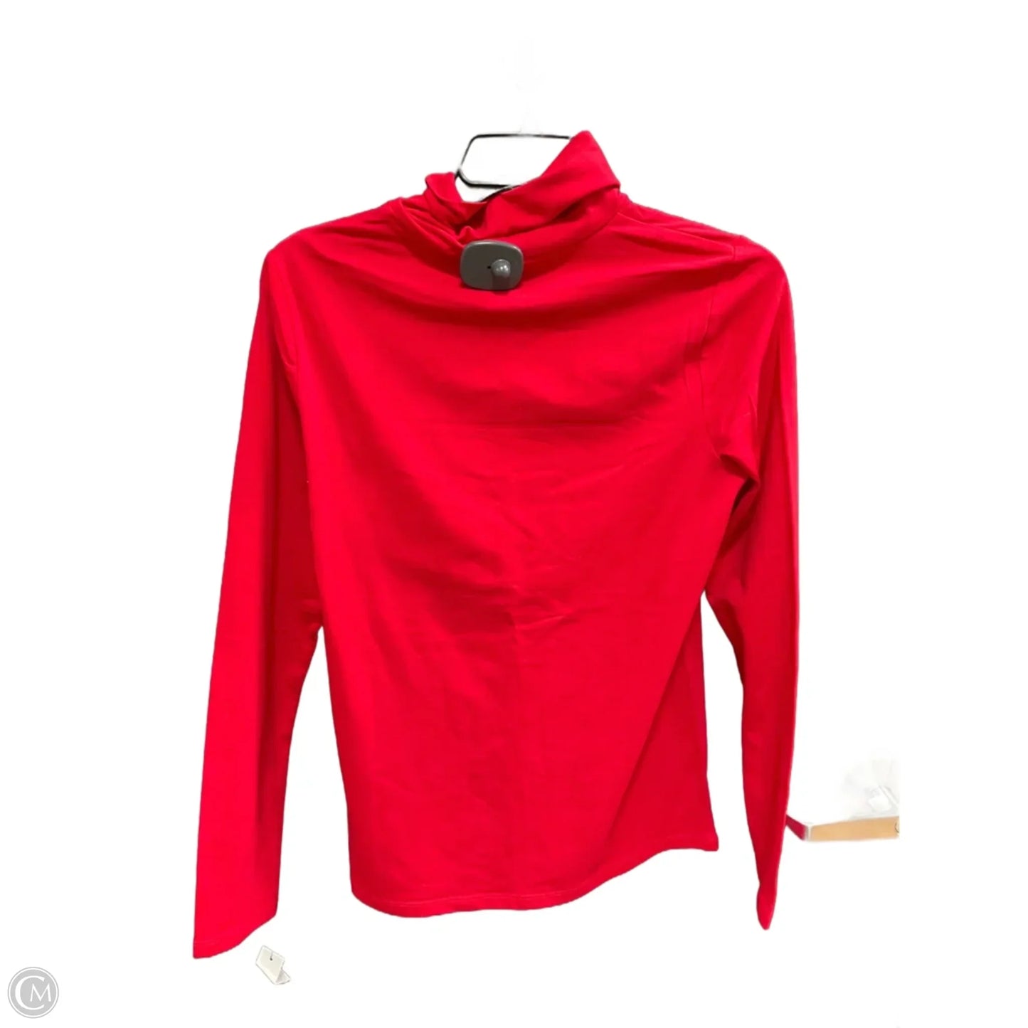 Top Long Sleeve By Talbots In Red, Size: S