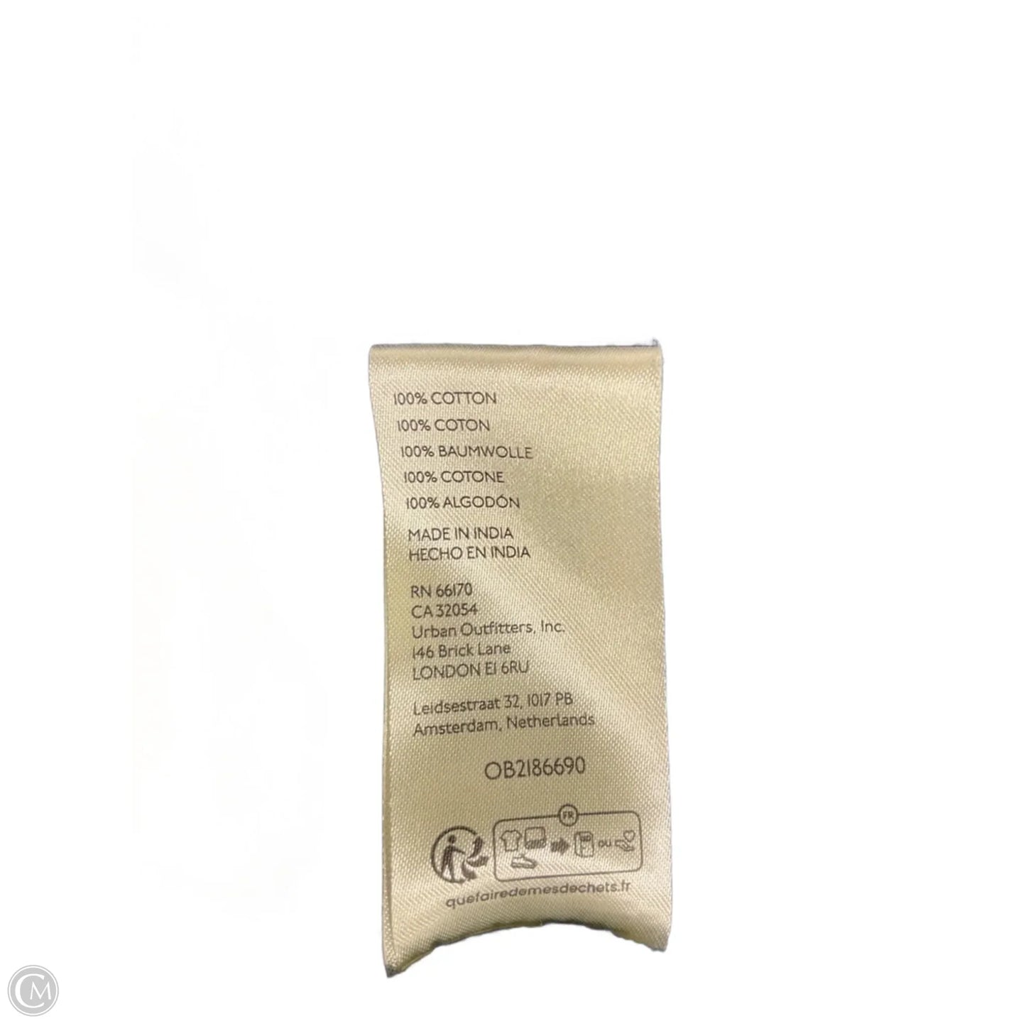 Top Long Sleeve By Free People In Yellow, Size: S