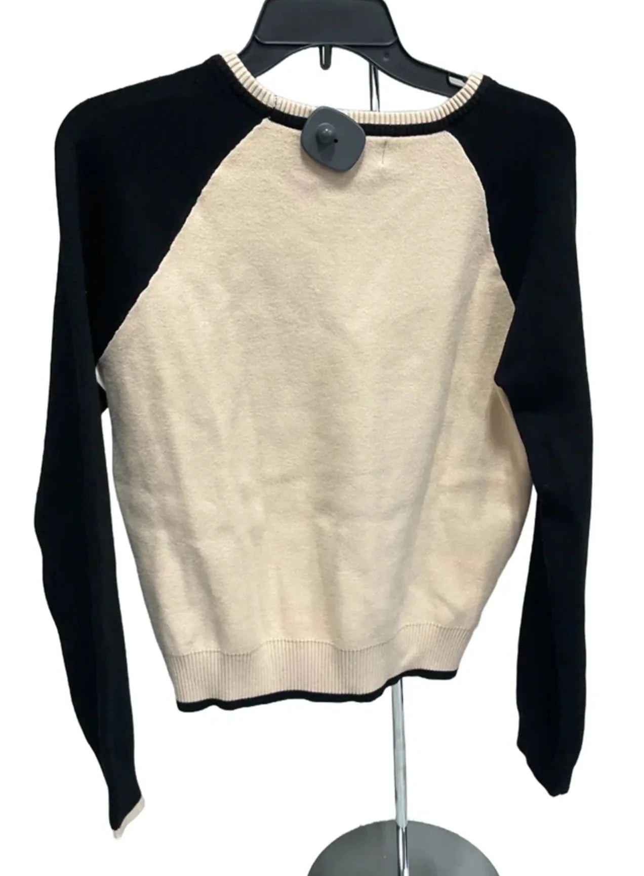 Top Long Sleeve By Monrow In Black, Size: S
