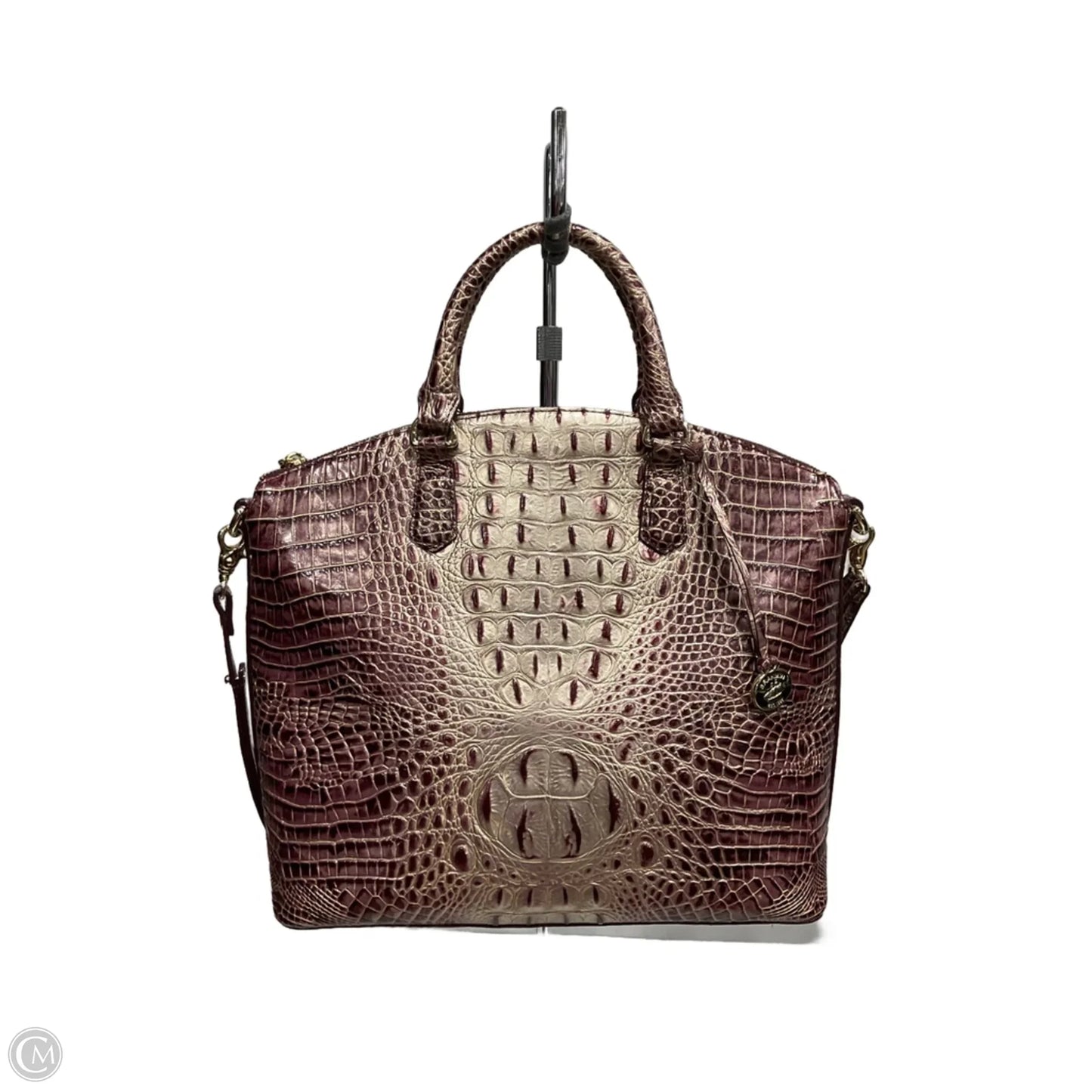 Handbag Designer By Brahmin, Size: Large