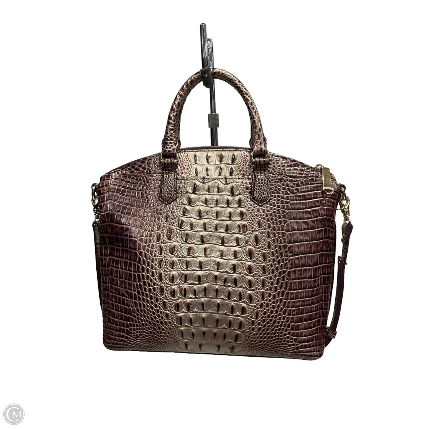 Handbag Designer By Brahmin, Size: Large