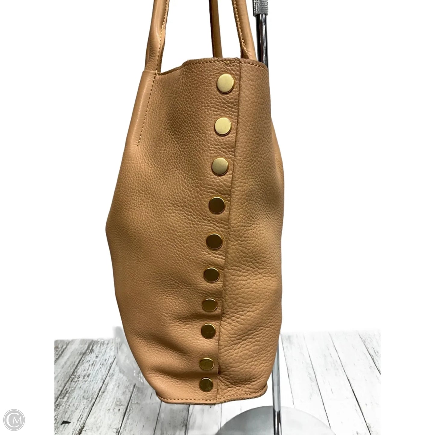 Handbag Leather By Hammitt, Size: Medium